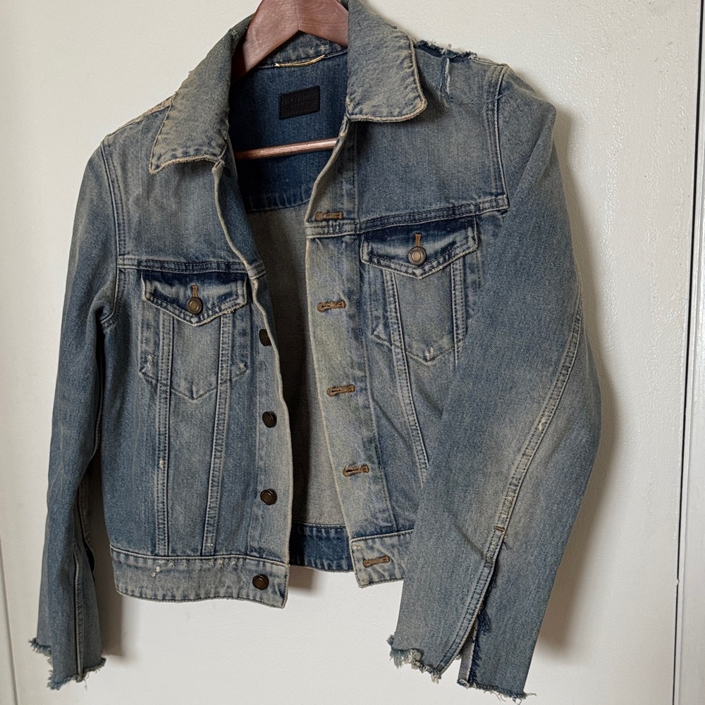 Saint Laurent Blue Jean Jacket - Picture 7 of 16